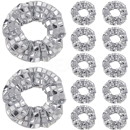 Polyester Elastic Hair Accessories AJEW-WH20072-03B-1