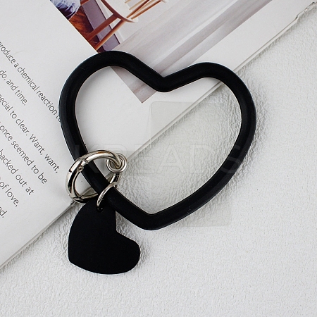 Silicone Heart Loop Phone Lanyard MOBA-PW0001-27L-1