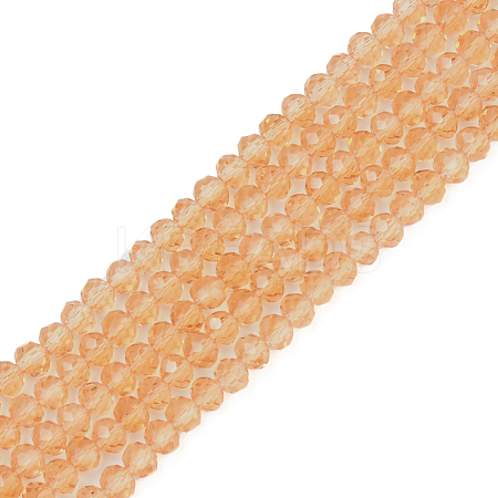 Glass Beads Strands EGLA-A034-T1mm-D23-1