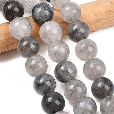 Natural Cloudy Quartz Beads Strands G-L648-A09-16mm-1
