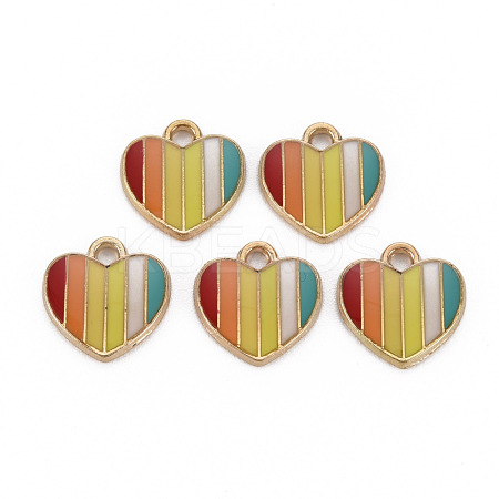 Alloy Enamel Charms ENAM-S126-093-NR-1