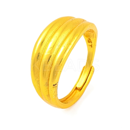 Brass Adjustable Rings for Women RJEW-G318-01G-1