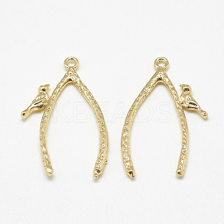 Brass Pendants KK-S347-113-1