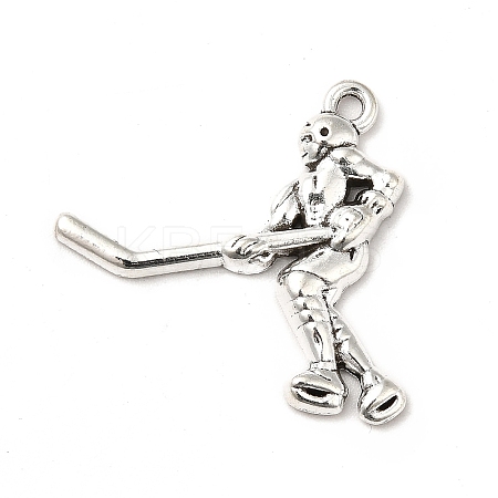 Tibetan Style Alloy Pendants PALLOY-M198-09AS-1