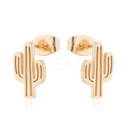 Sweet Cactus Earrings for Girls - Boho Chic Forest Style Fashion Jewelry ST7251382-1