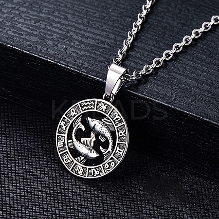 Non-Tarnish Stainless Steel Pendants PW-WG33219-02-1