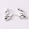 Tibetan Style Alloy Charms TIBEP-R361-01Y-AS-RS-1