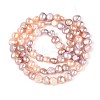 Natural Cultured Freshwater Pearl Beads Strands PEAR-T006-23-3