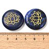 Dyed Natural Lapis Lazuli Cabochons G-C158-04E-3