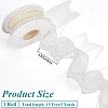 Polyester Organza Ribbons SRIB-WH20020-004B-2