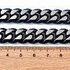 12MM 304 Stainless Steel Cuban Link Chain Necklaces NJEW-C099-04B-01-5