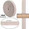 20 Yards Ruffled Nylon Elastic Lace Trim EW-WH0018-02A-2