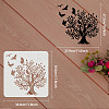 Large Plastic Reusable Drawing Painting Stencils Templates DIY-WH0172-657-2