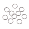 Non-Tarnish 304 Stainless Steel Open Jump Rings STAS-C040-01G-P-1