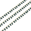 Handmade Glass Beaded Chains CHC-I006-16B-1