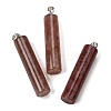 Natural Strawberry Quartz Big Pendants G-F820-11H-1