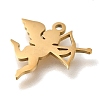 201 Stainless Steel Pendants STAS-R136-12G-2