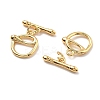 Brass Toggle Clasps KK-B129-18G-2