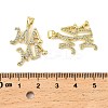 Mother's Day Brass Micro Pave Cubic Zirconia Pendants KK-M324-02J-G-3