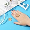 Stainless Steel Cuff Ring Findings PW-WG67428-11-2