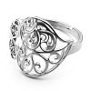 Non-Tarnish 201 Stainless Steel Finger Rings LS-RJEW-C074-08P-1