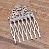 Iron Hair Combs Findings OHAR-PW0001-395P-1
