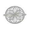 Tarnish Resistant 201 Stainless Steel Connector Charms STAS-K257-30P-1