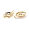 Brass Micro Pave Midnight Blue Cubic Zirconia Pendants X-ZIRC-Z019-19G-NR-3
