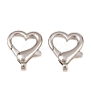304 Stainless Steel Lobster Claw Clasps STAS-B121-02P-05-1