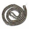 Electroplate Non-magnetic Synthetic Hematite Beads Strands G-T114-58-02-2