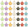35Pcs 7 Colors Alloy Enamel Charms ENAM-YW0006-67-1