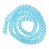 Transparent Glass Beads Strands GLAA-F029-2mm-20-2