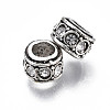 Alloy Rhinestone European Beads MPDL-Q212-001J-RS-2