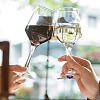 48Pcs 24 Colors Brass Wine Glass Charms AJEW-GO00008-7