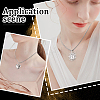 12Pcs Classic Plain 304 Stainless Steel Round Snake Chain Necklaces Set NJEW-SC0001-18-5