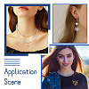 20Pcs 10 Styles Rack Plating Alloy Cat Eye Pendants FIND-TA0002-39-9