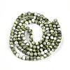 Baking Paint Glass Beads Strands DGLA-N003-6mm-C06-3