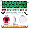 Luminous Eye Printed Glass Cabochons GGLA-PH0001-22B-5