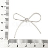 Non-Tarnish 304 Stainless Steel Bowknot Links Connector Charms STAS-M001-03P-3