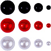 1 Box Half Round Resin & ABS Imitation Pearl Cabochons DIY-CP0012-96A-7