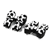 Football Theme Silicone Beads SIL-B081-01A-2