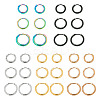 30Pcs 15 Style 316L Surgical Stainless Steel Huggie Hoop Earrings for Girl Women EJEW-TA0001-11-1