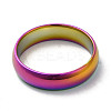 Ion Plating(IP) 304 Stainless Steel Flat Plain Band Rings STAS-I160-B-18mm-M-2
