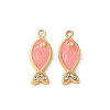 304 Stainless Steel Enamel Pendants STAS-Z122-22G-02-1