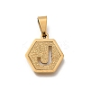 304 Stainless Steel Charms STAS-H227-01G-J-1