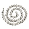 Rack Plating Brass Pave Cubic Zirconia Butterfly Link Necklaces NJEW-A031-03P-05-2