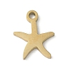 304 Stainless Steel Pendants LS-STAS-E501-06G-1