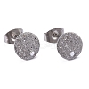 Non-Tarnish 304 Stainless Steel Stud Earring Findings STAS-Z021-A-01P-1
