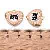 Valentine's Day Printed Alloy Pendants PALLOY-SZC0008-15C-3