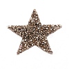 Star Glitter Hotfix Rhinestone DIY-WH0301-92B-04-1